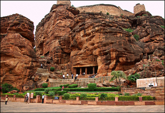 Badami Cave Temple Karnataka,India