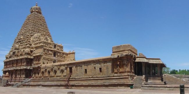 Ancient Temple Brihadeshwara Temple, Tanjore, Tamil Nadu 