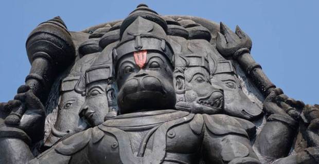 The Five-faced Hanuman Temple Rameswaram