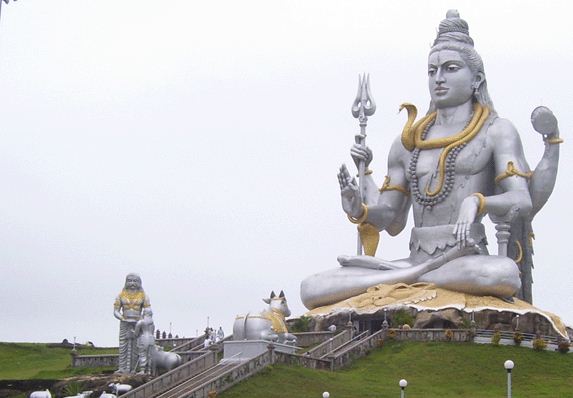 biggest shiva statue in india, famous shiva temples in india