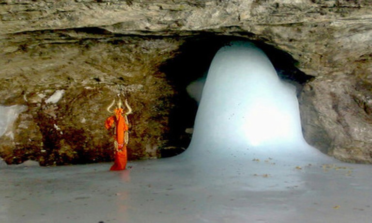 बर्फ से बना हुआ शिवलिंग, Amarnath Shivling, अमरनाथ यात्रा का इतिहास ,अमरनाथ धाम यात्रा